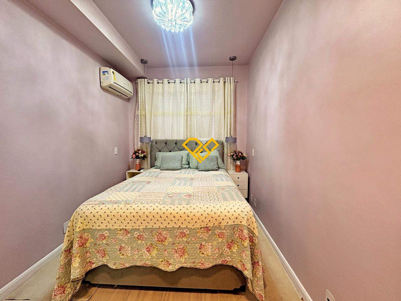 Apartamento para aluguel no Marapé: Dormitório 1 - suíte