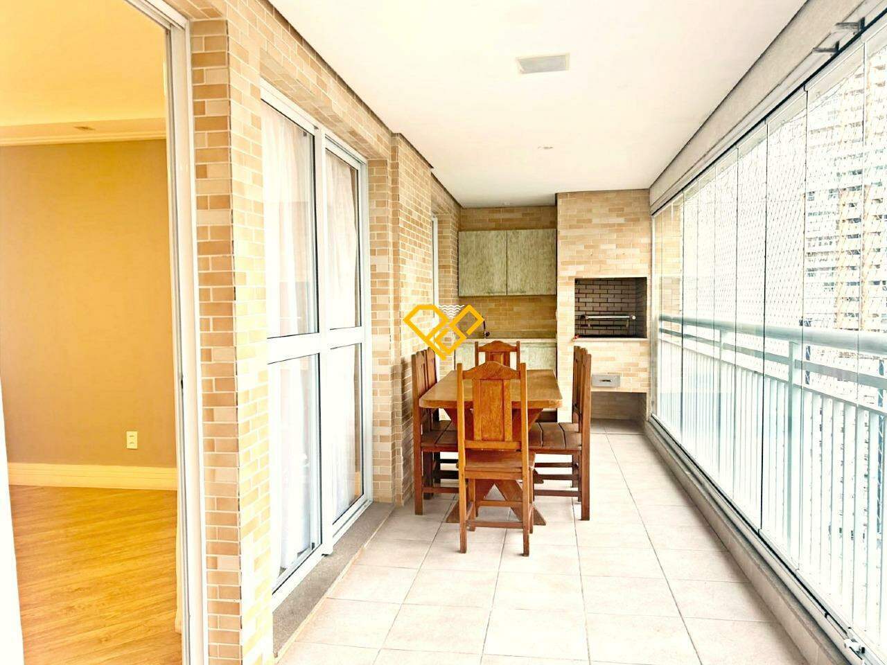 Apartamento para aluguel no Gonzaga: Varanda
