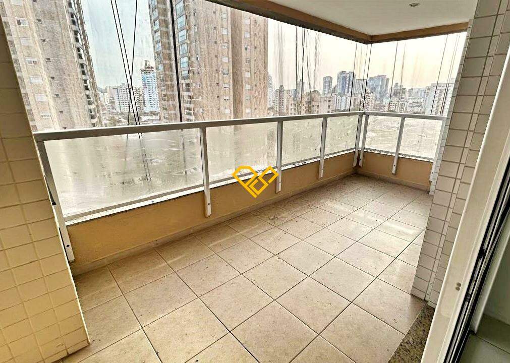 Apartamento para aluguel no Ponta da Praia: Varanda