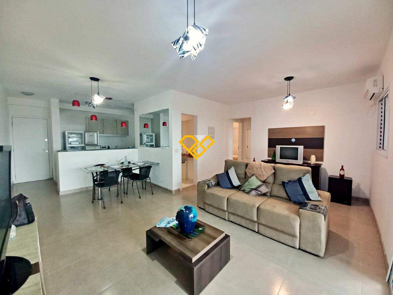 Apartamento à venda no Ponta da Praia: Sala