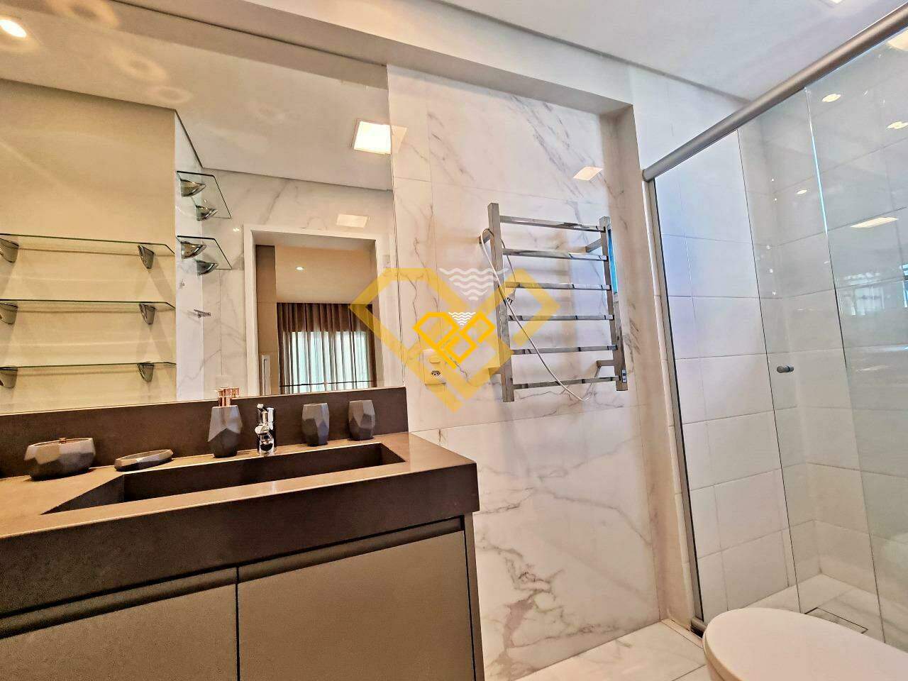 Apartamento para aluguel no Gonzaga: Banheiro Suite 2 