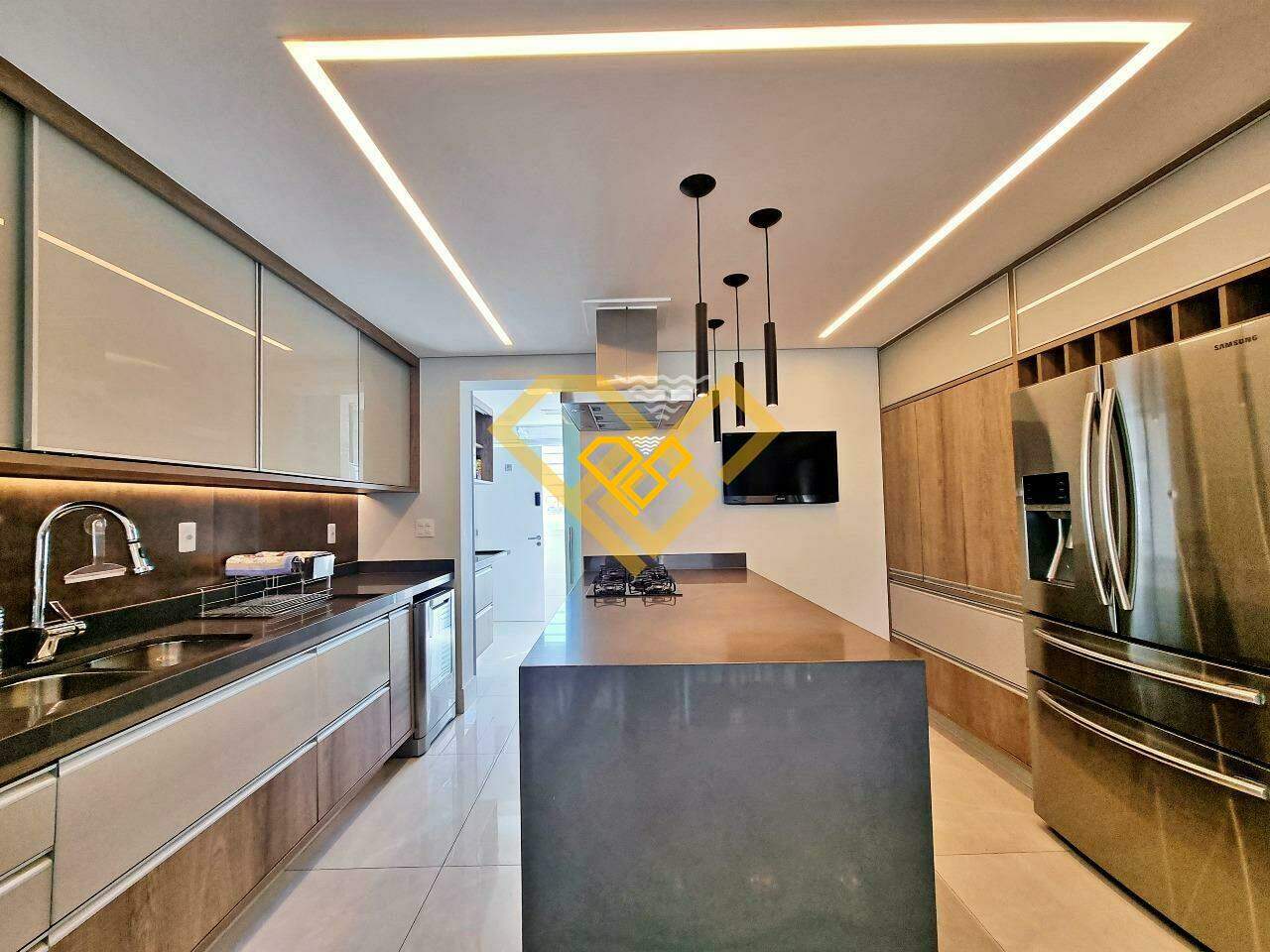 Apartamento para aluguel no Gonzaga: Cozinha