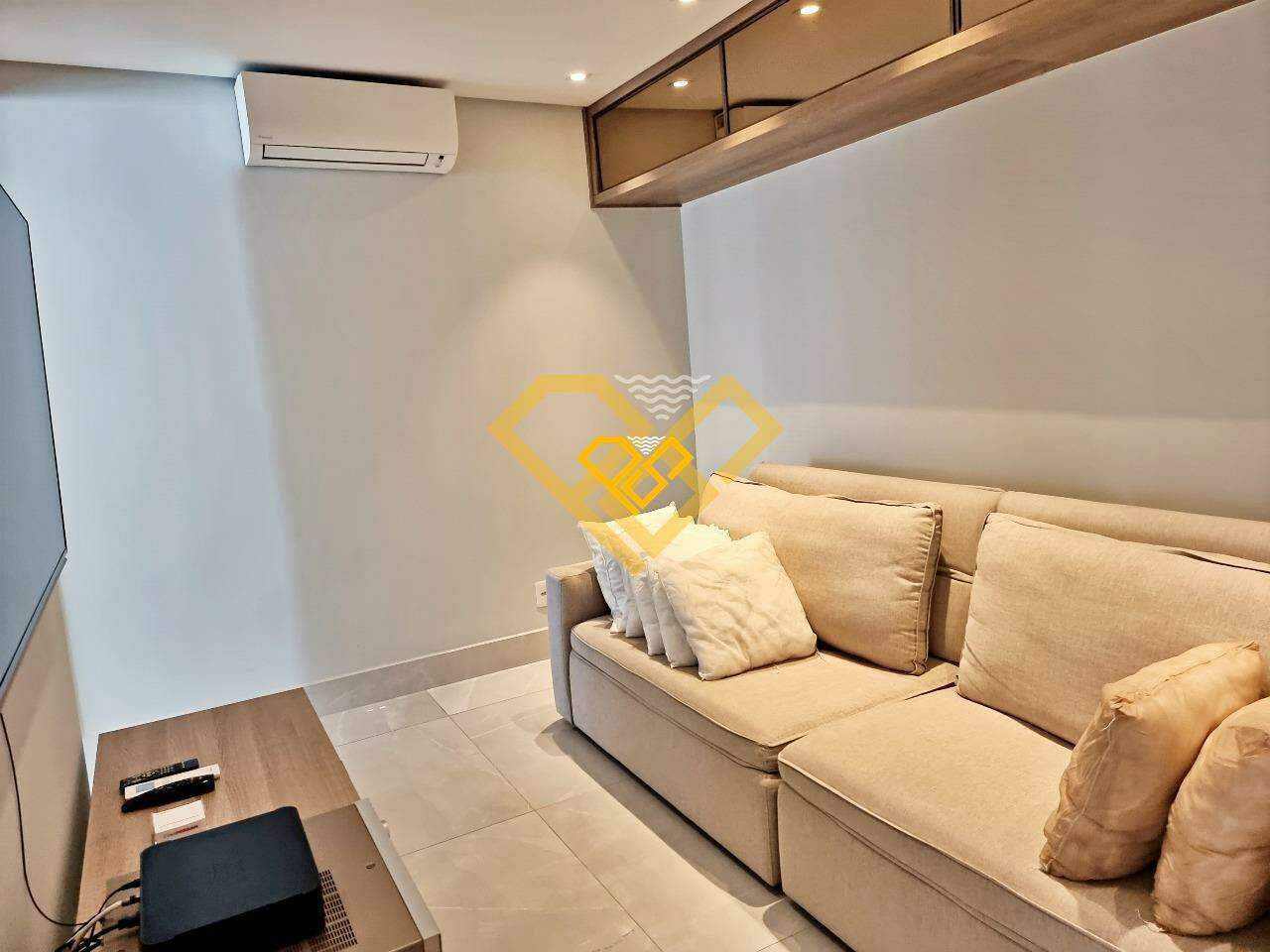 Apartamento para aluguel no Gonzaga: Sala