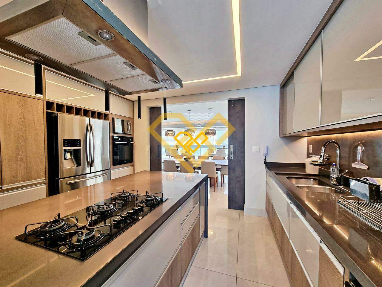 Apartamento para aluguel no Gonzaga: Cozinha