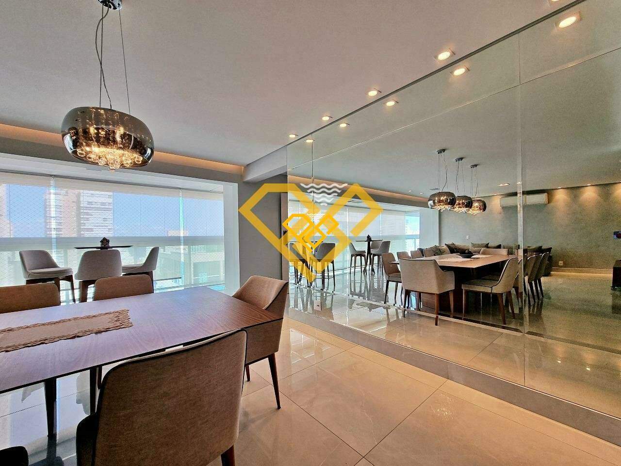 Apartamento para aluguel no Gonzaga: Sala de Jantar
