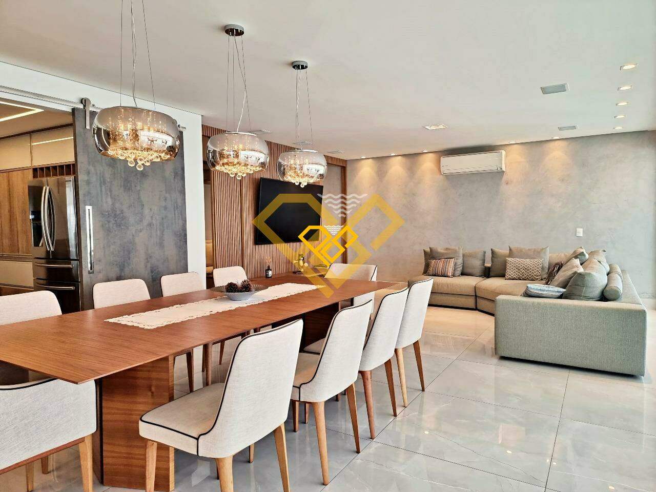 Apartamento para aluguel no Gonzaga: Sala