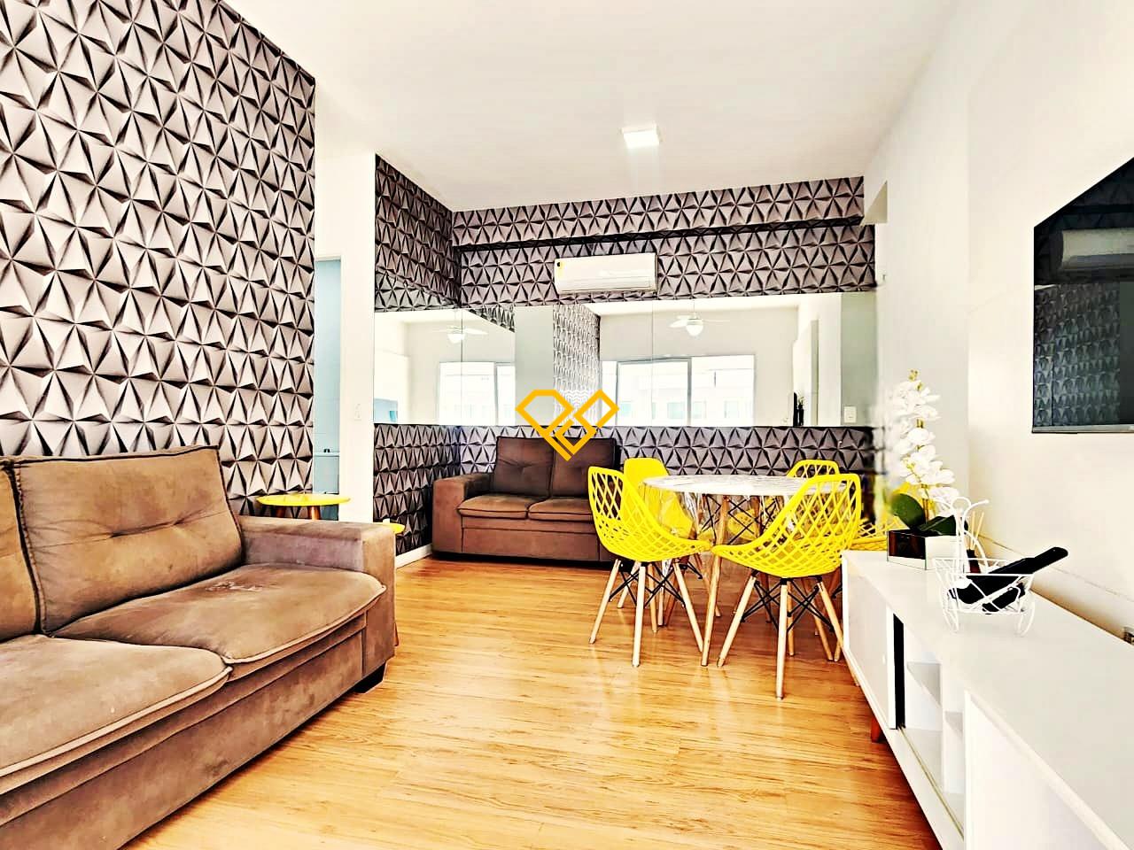 Apartamento para aluguel no Gonzaga: Sala