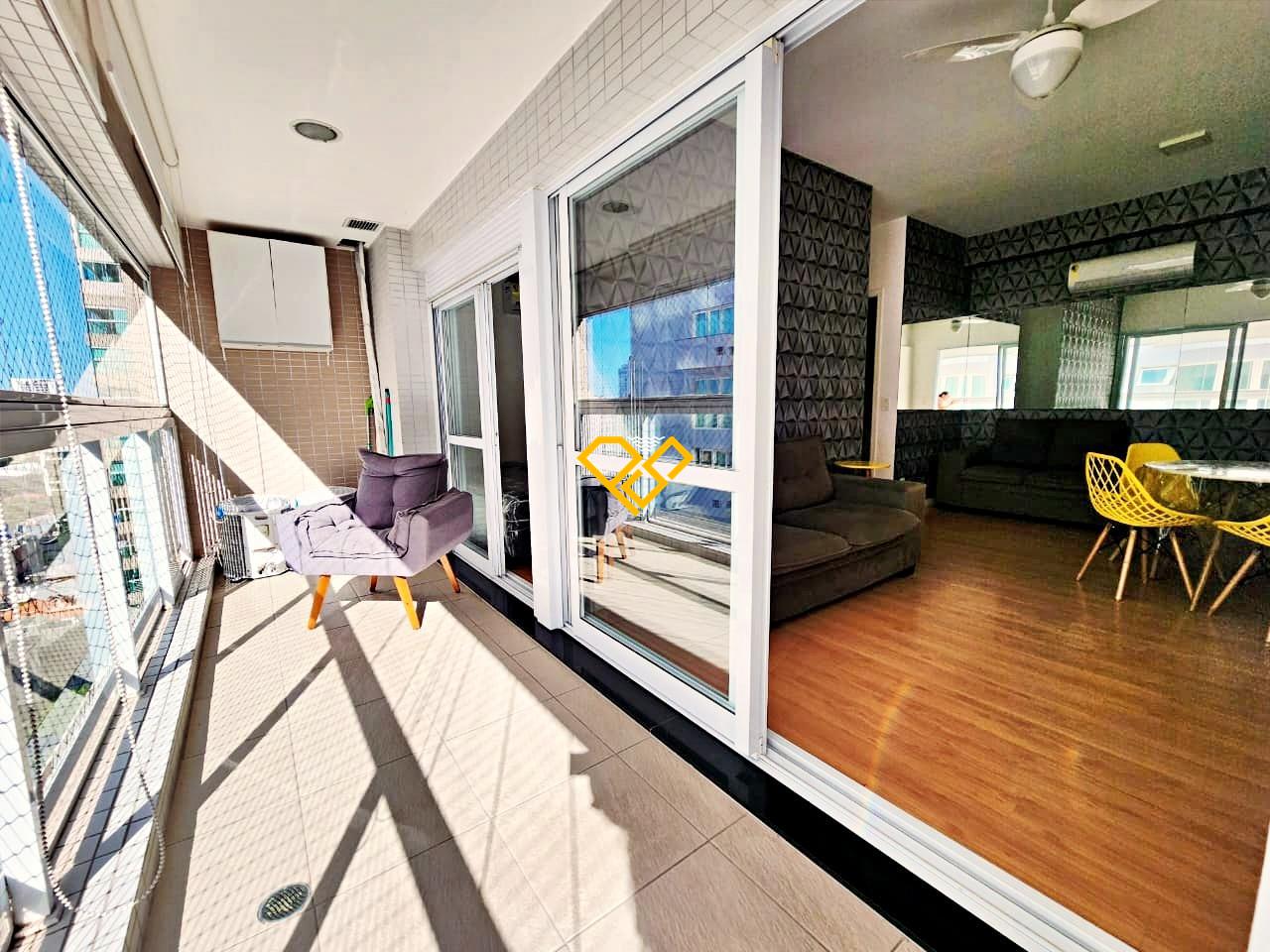 Apartamento para aluguel no Gonzaga: Varanda