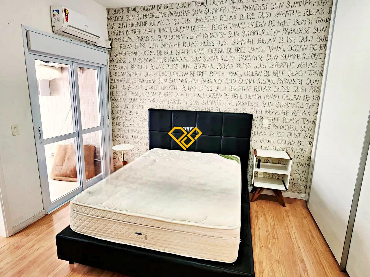 Apartamento para aluguel no Gonzaga: Dormitório 1 - suíte