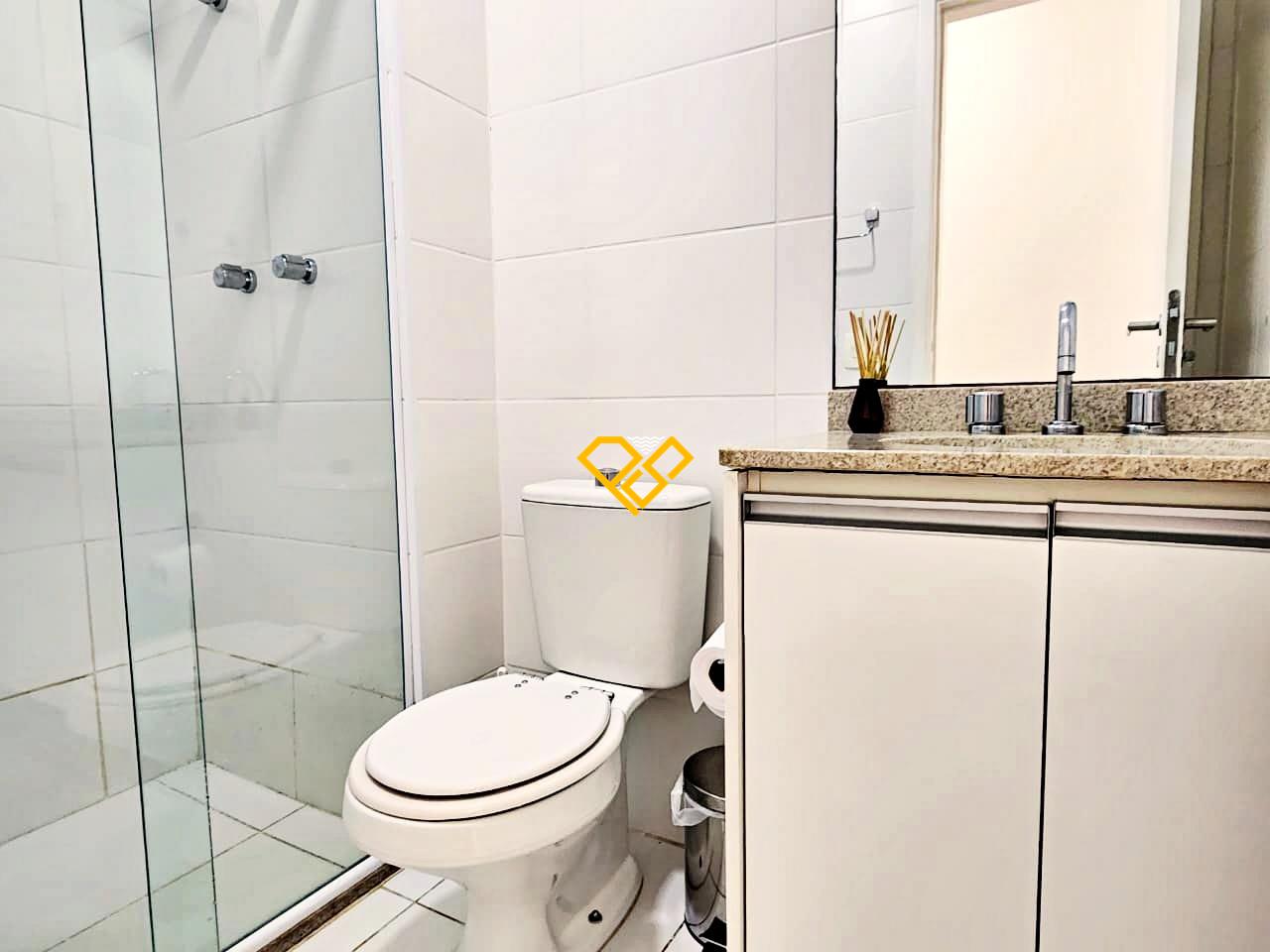 Apartamento para aluguel no Gonzaga: Wc social