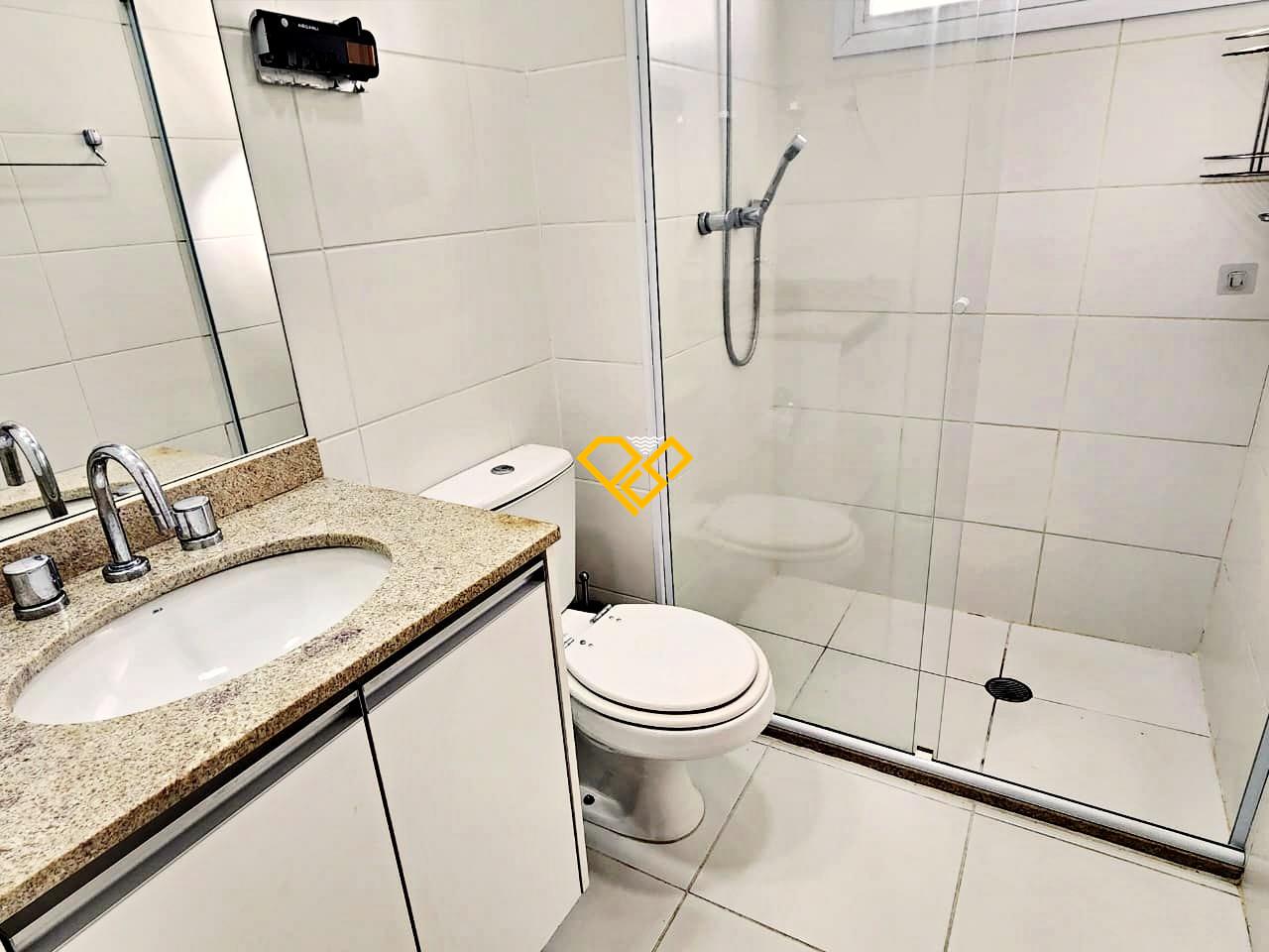 Apartamento para aluguel no Gonzaga: Wc suíte