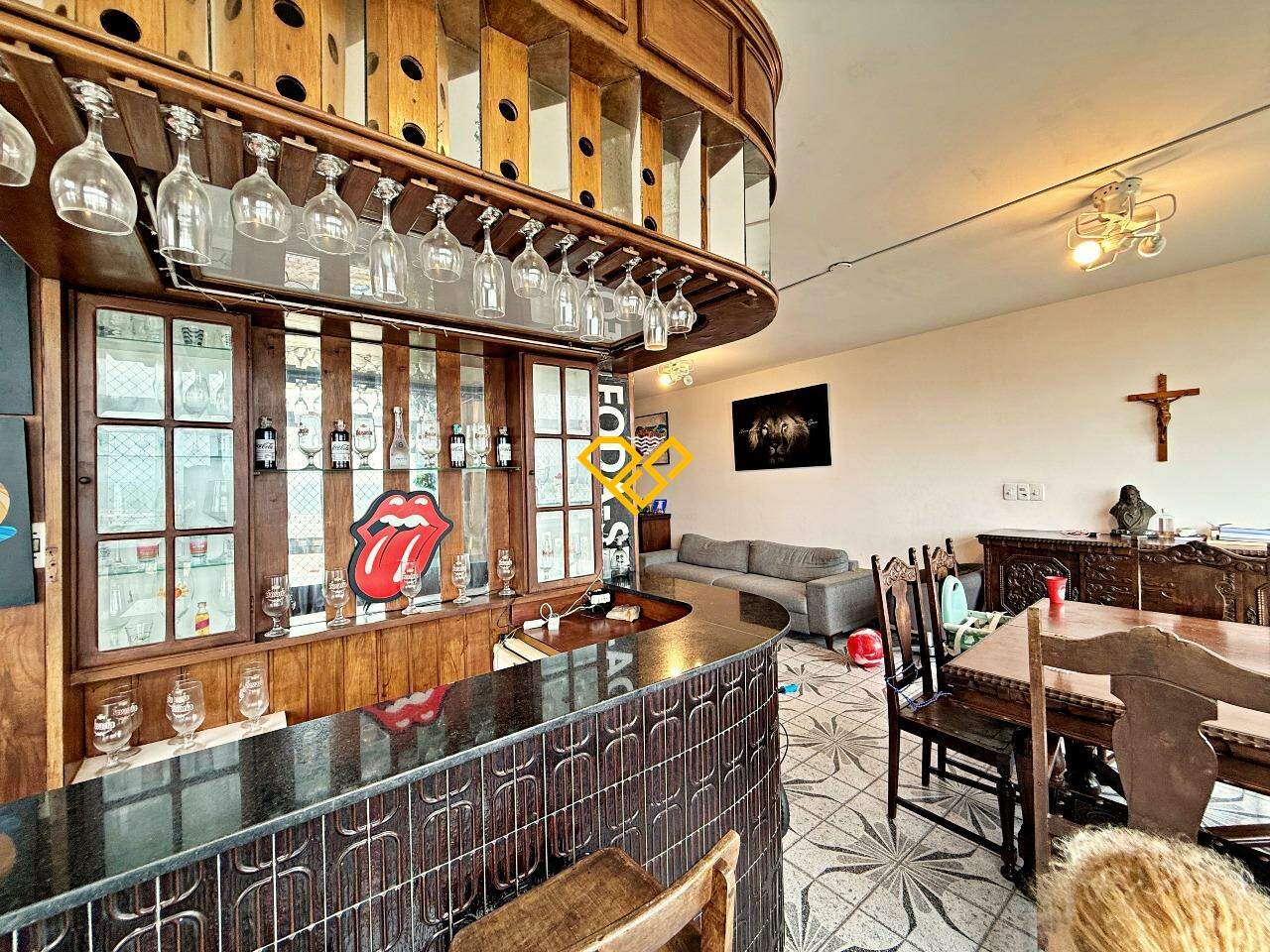 Apartamento à venda no Gonzaga: Sala