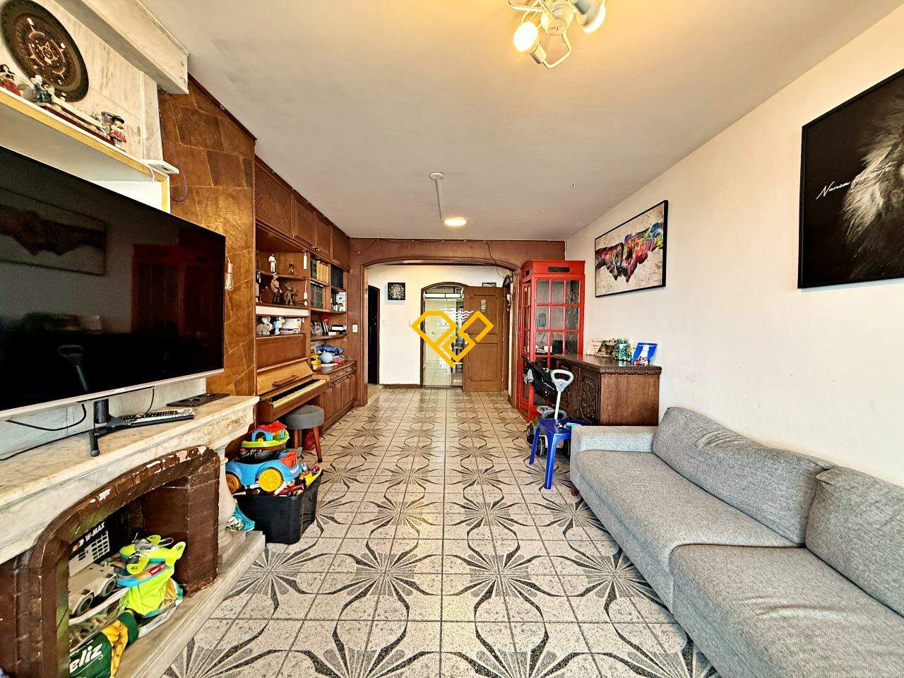 Apartamento à venda no Gonzaga: Sala