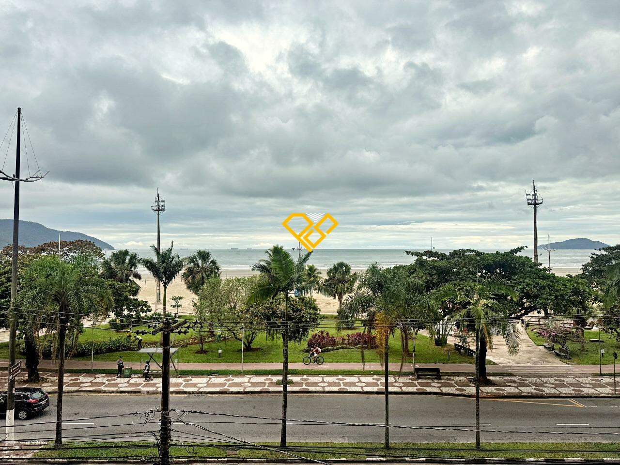 Apartamento para aluguel no Gonzaga: Vista