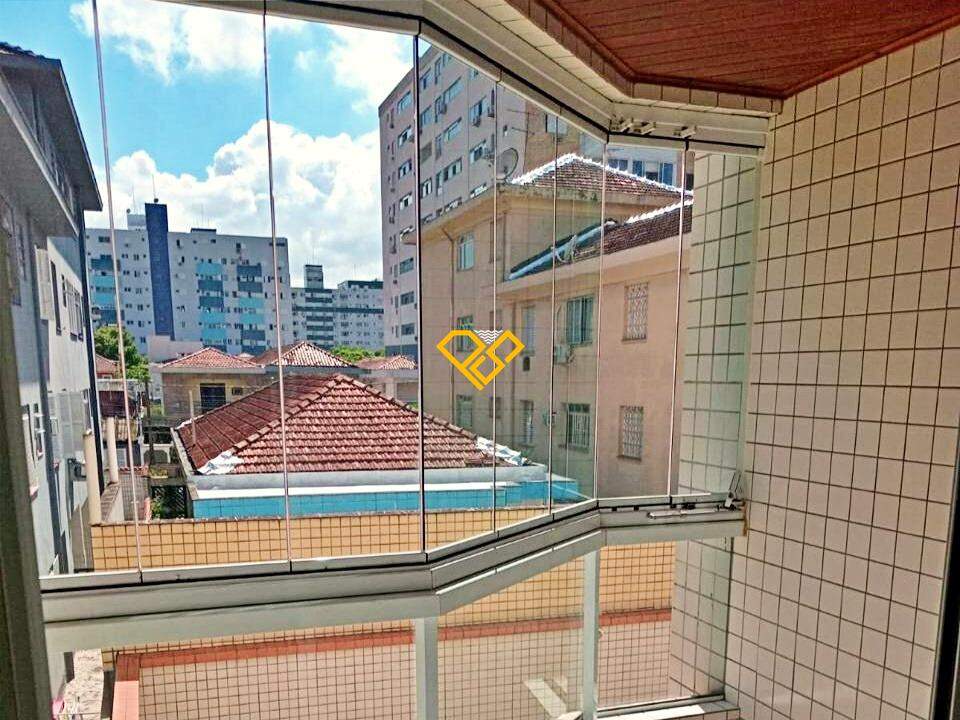 Apartamento para aluguel no Campo Grande: Varanda