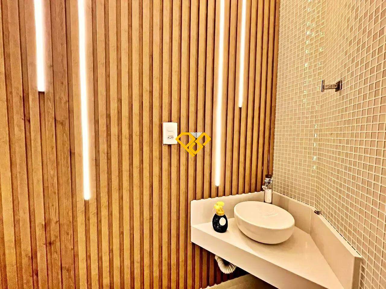 Apartamento para aluguel no Gonzaga: Lavabo