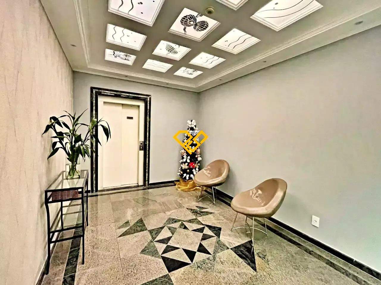 Apartamento para aluguel no Gonzaga: Hall do condomínio