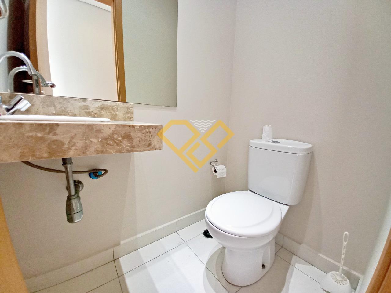 Apartamento para aluguel no Gonzaga: Lavabo