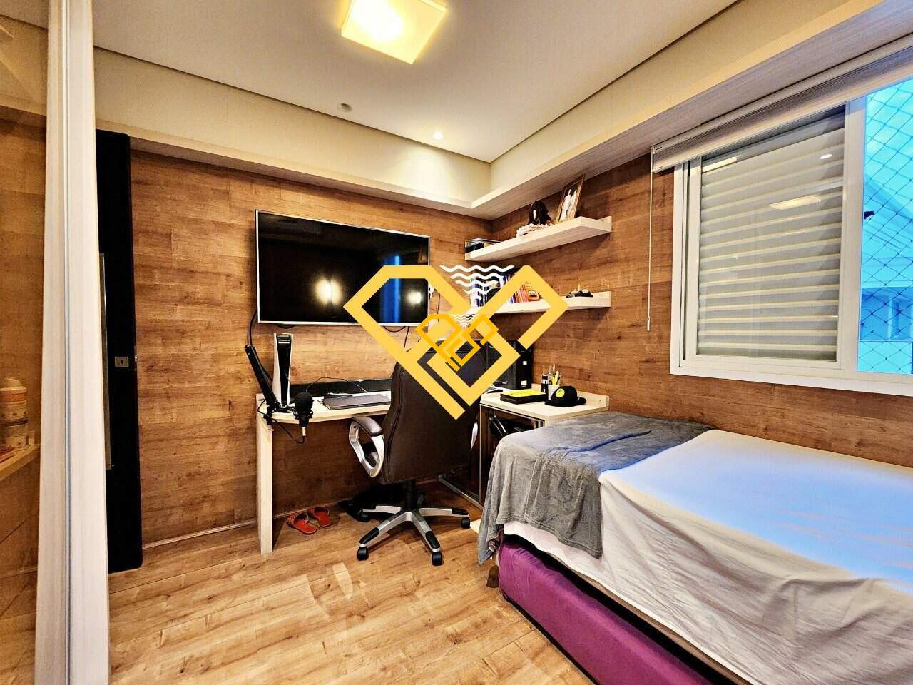 Cobertura à venda no José Menino: Quarto