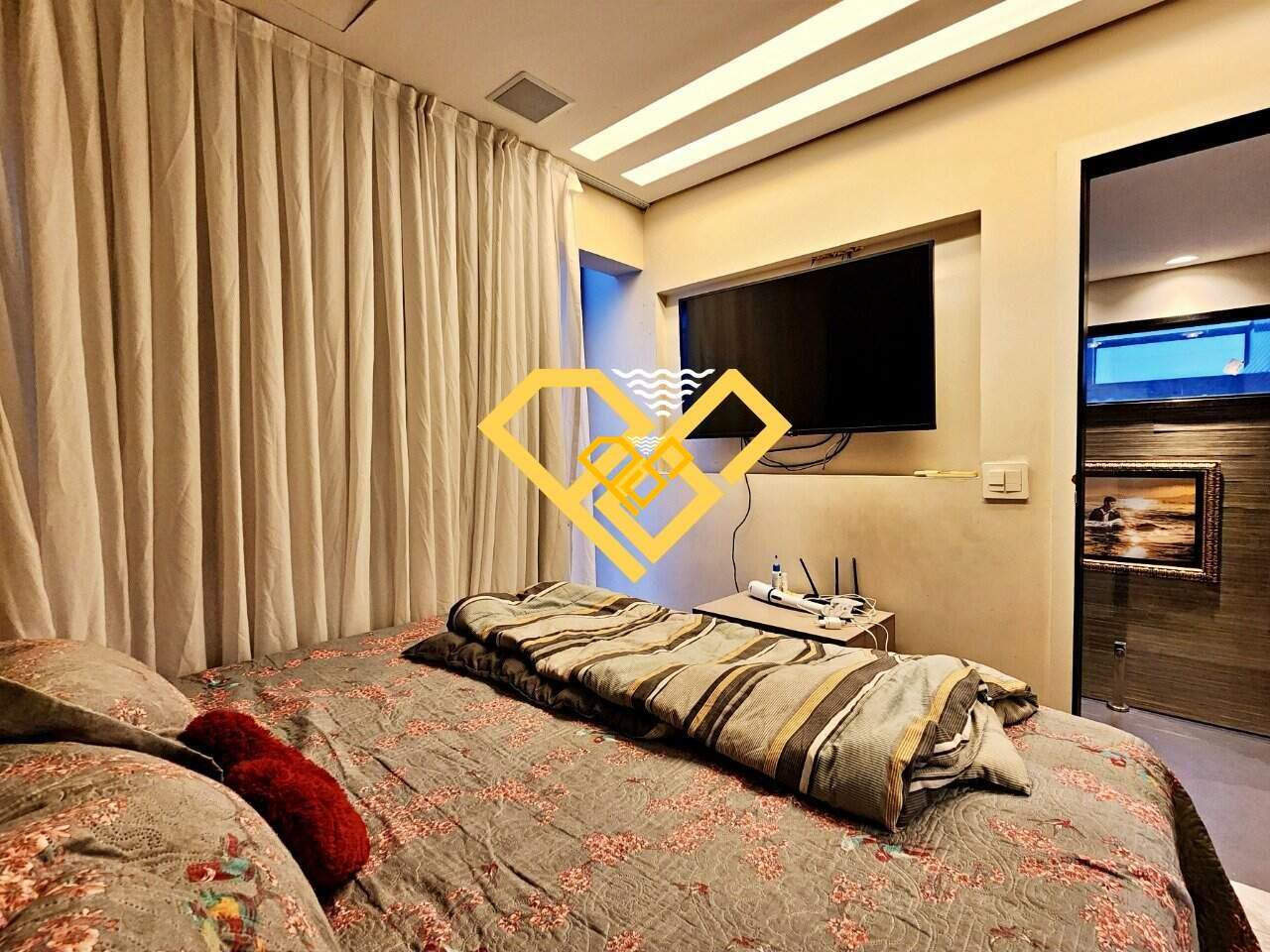 Cobertura à venda no José Menino: Quarto