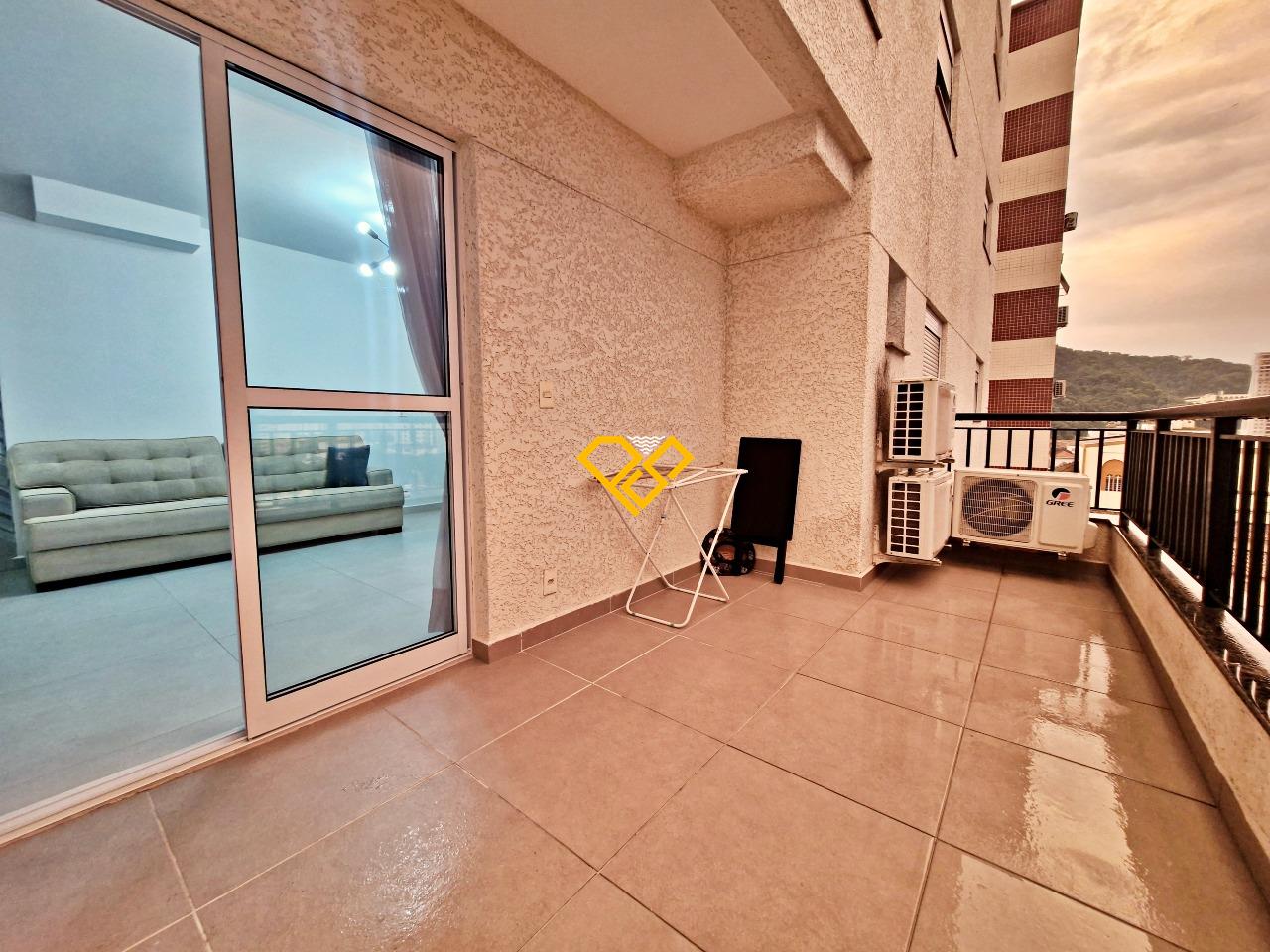 Apartamento para aluguel no Marapé: Varanda