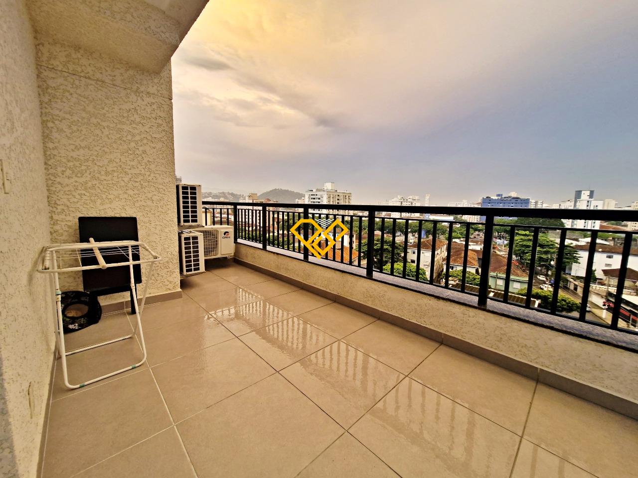 Apartamento para aluguel no Marapé: Varanda