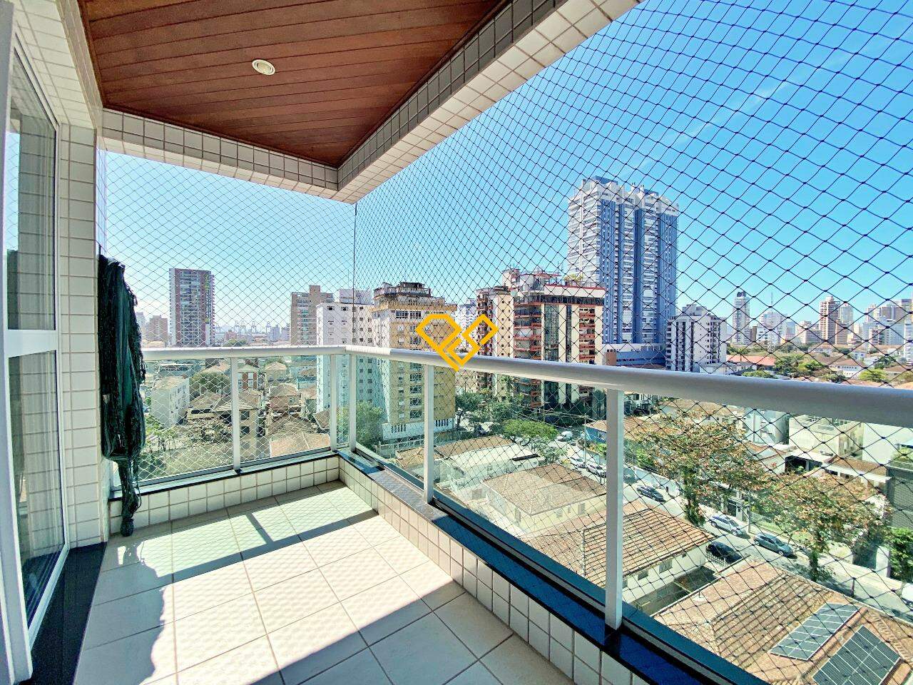 Apartamento para aluguel no Aparecida: Varanda