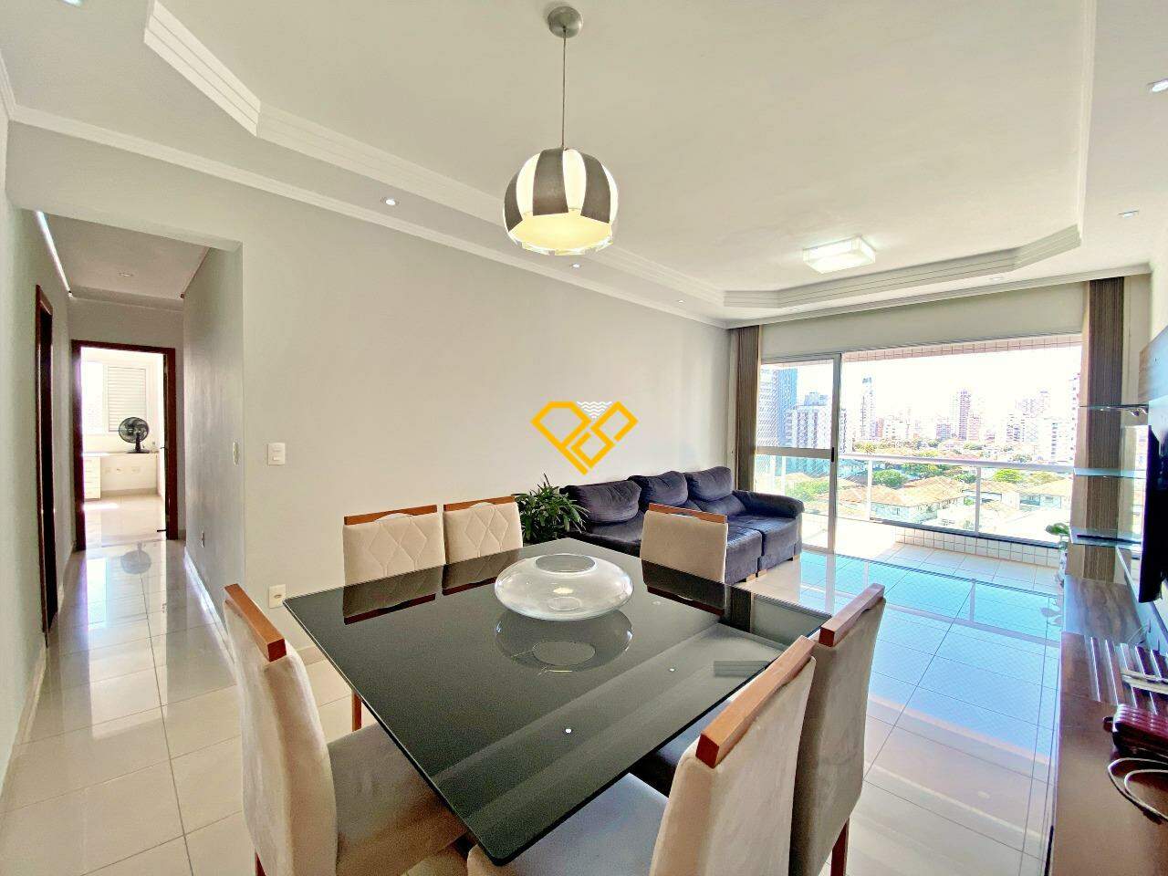 Apartamento para aluguel no Aparecida: Sala