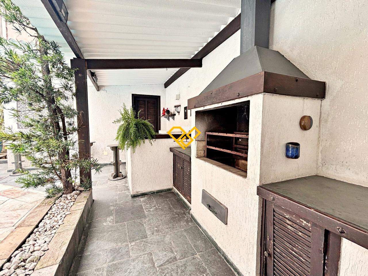 Casa para aluguel no Gonzaga: Área gourmet com churrasqueira