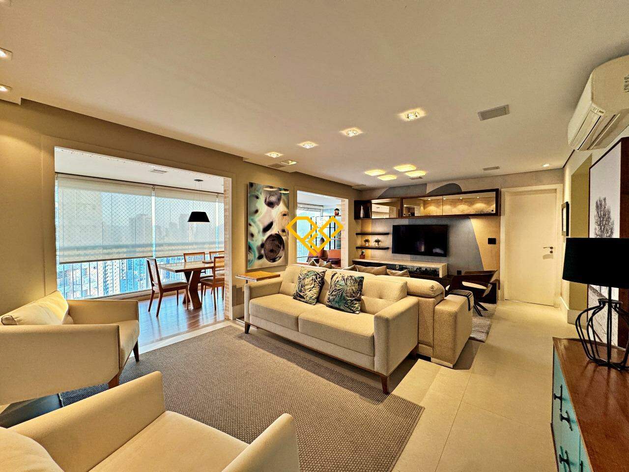 Apartamento à venda no Gonzaga: Sala