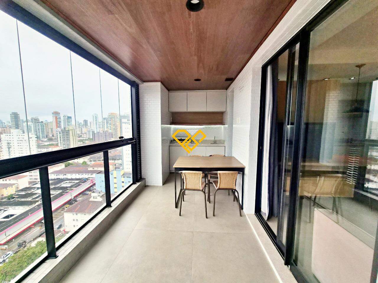 Apartamento para aluguel no Boqueirão: Varanda