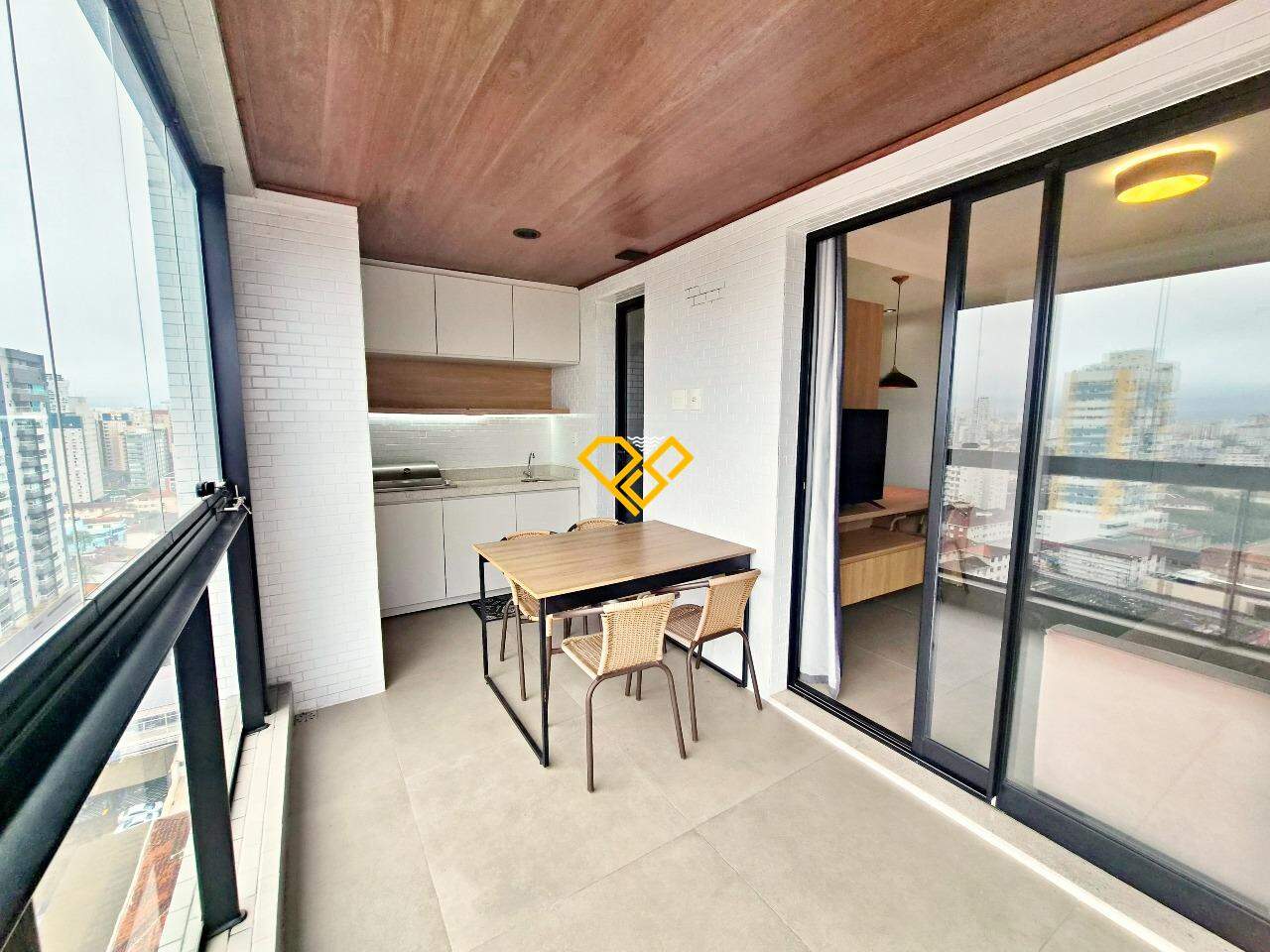 Apartamento para aluguel no Boqueirão: Varanda