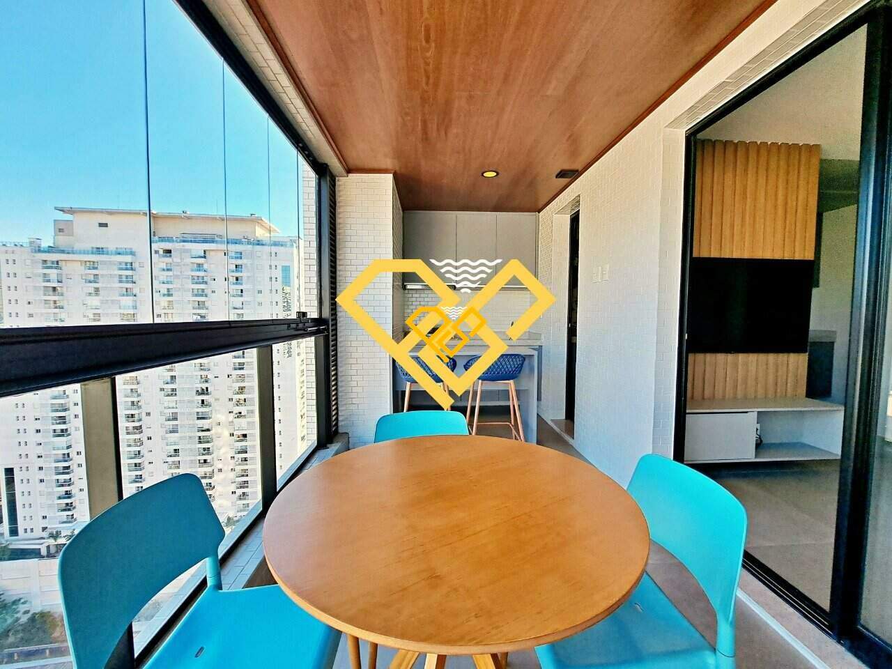 Apartamento para aluguel no Boqueirão: Varanda