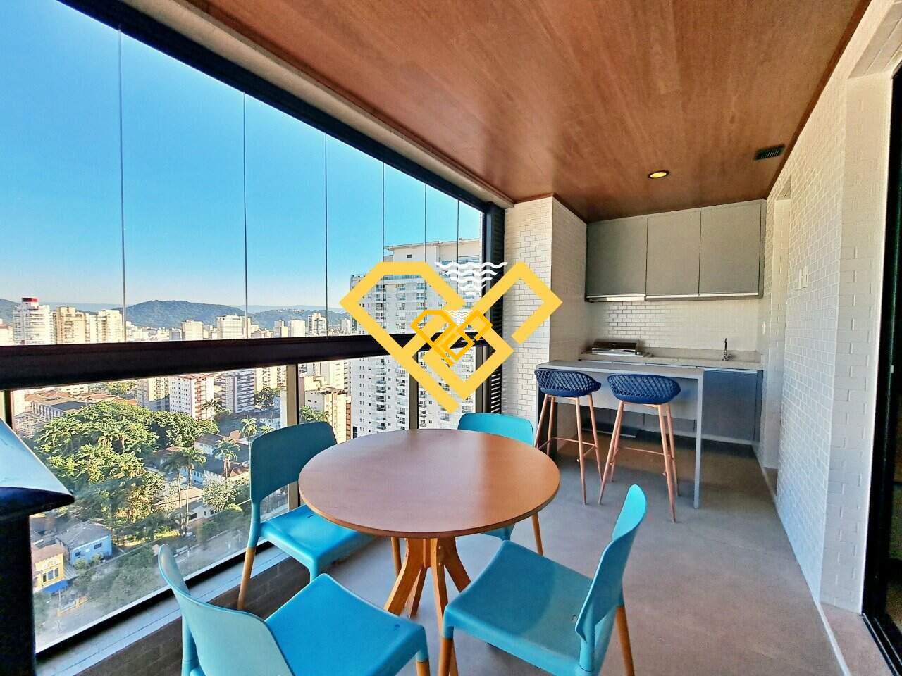 Apartamento para aluguel no Boqueirão: Varanda