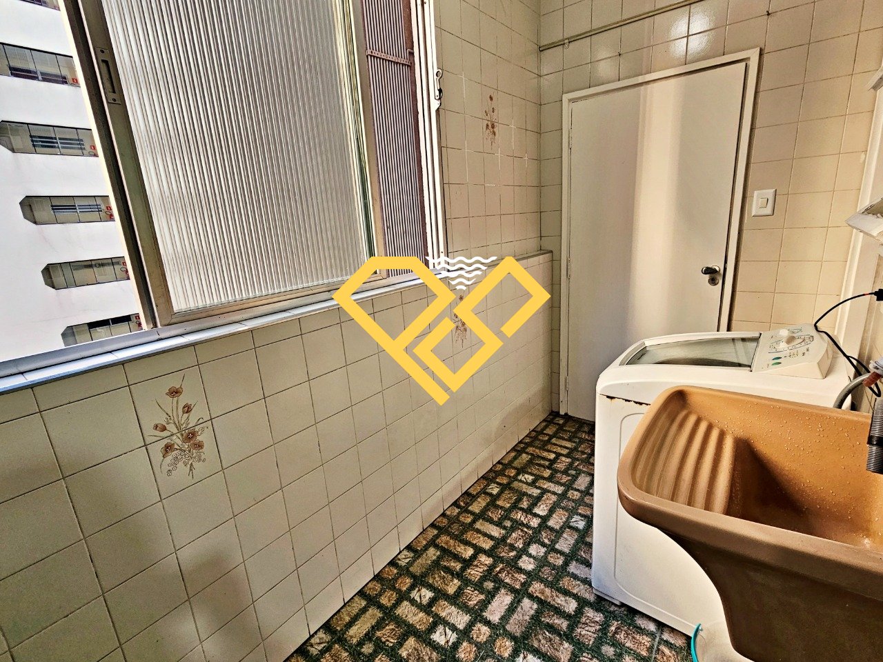 Apartamento para aluguel no Gonzaga: Área de serviço