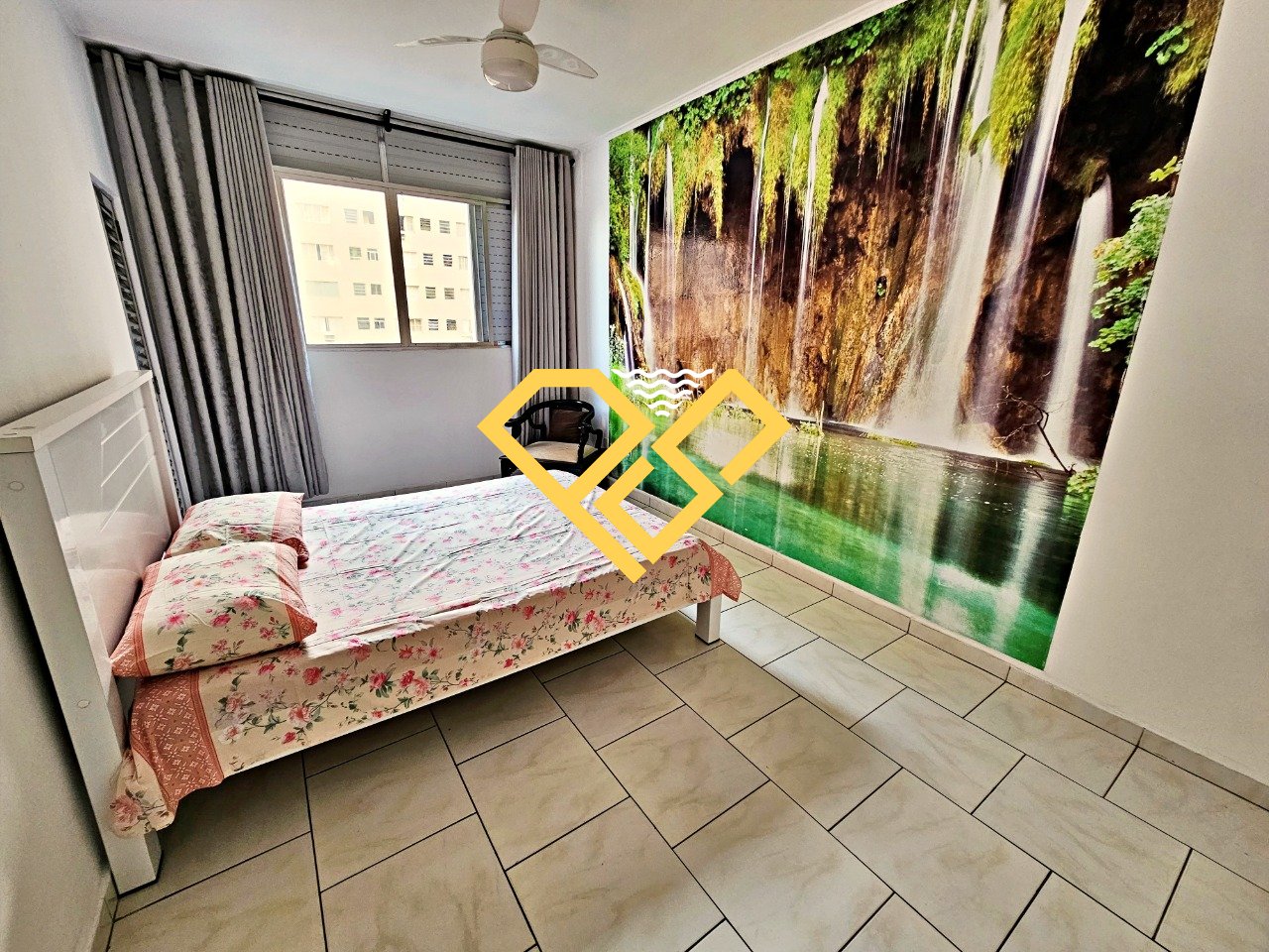 Apartamento para aluguel no Gonzaga: Dormitório 1 - suíte