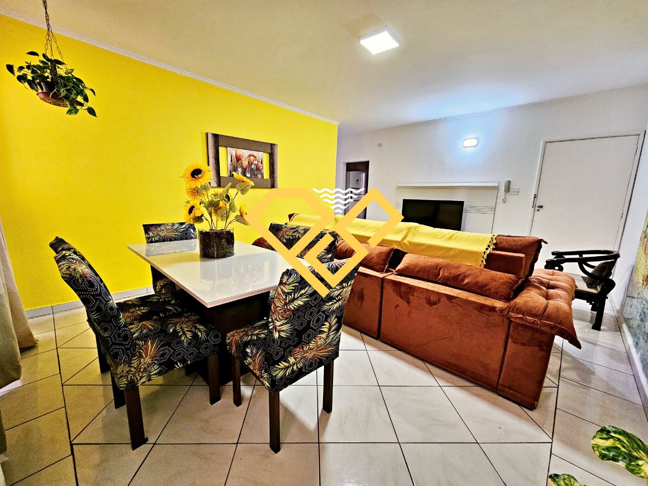 Apartamento para aluguel no Gonzaga: Sala