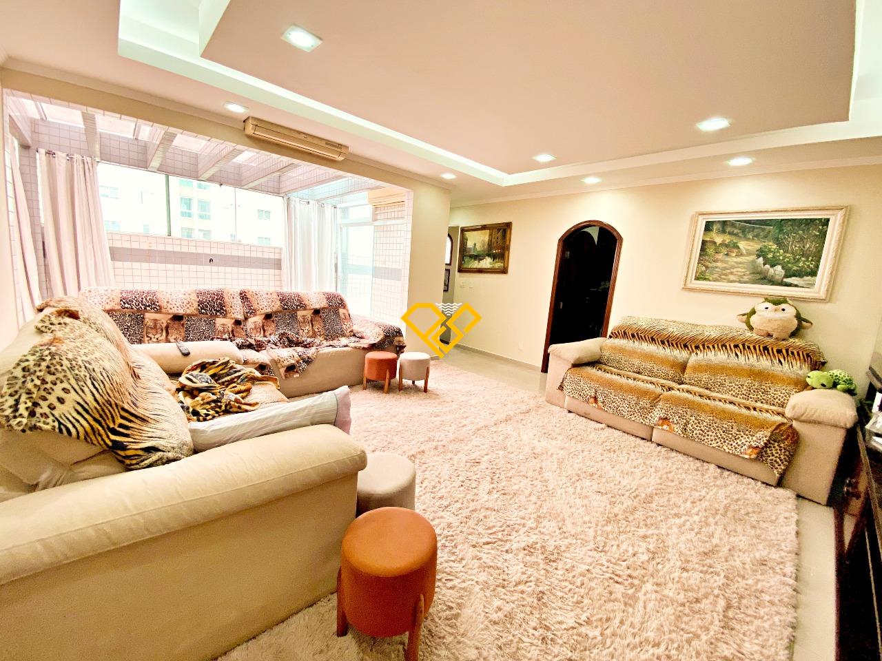 Cobertura para aluguel no Embaré: Sala