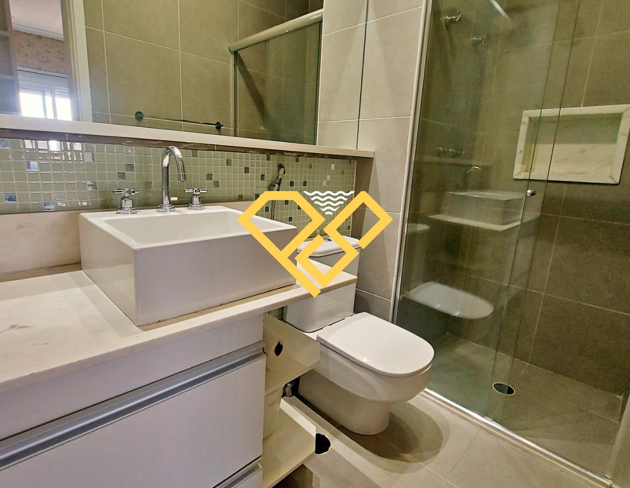 Cobertura para aluguel no Boqueirão: Wc social