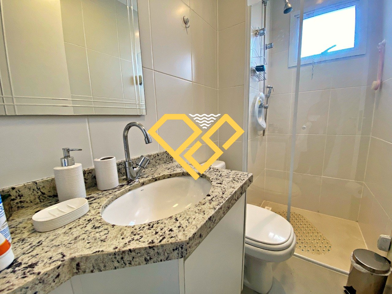 Apartamento para aluguel no José Menino: Wc social