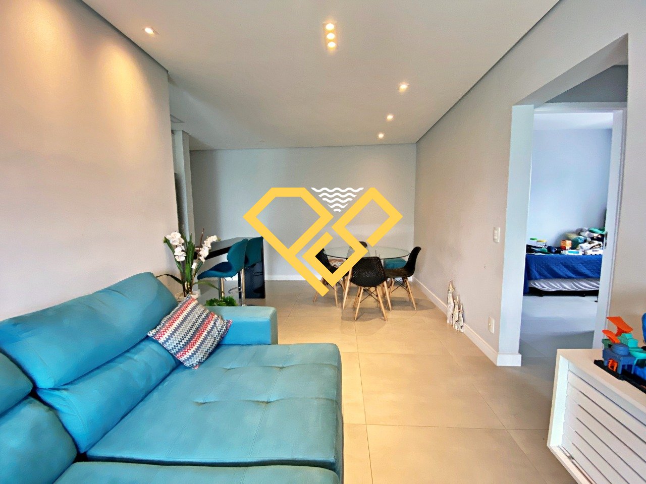 Apartamento para aluguel no José Menino: Sala