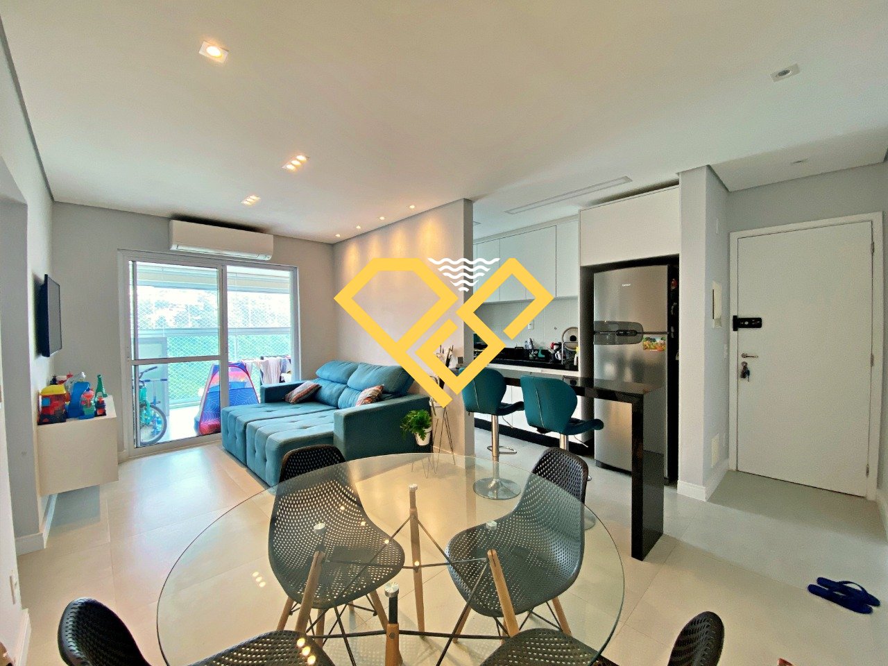 Apartamento para aluguel no José Menino: Sala