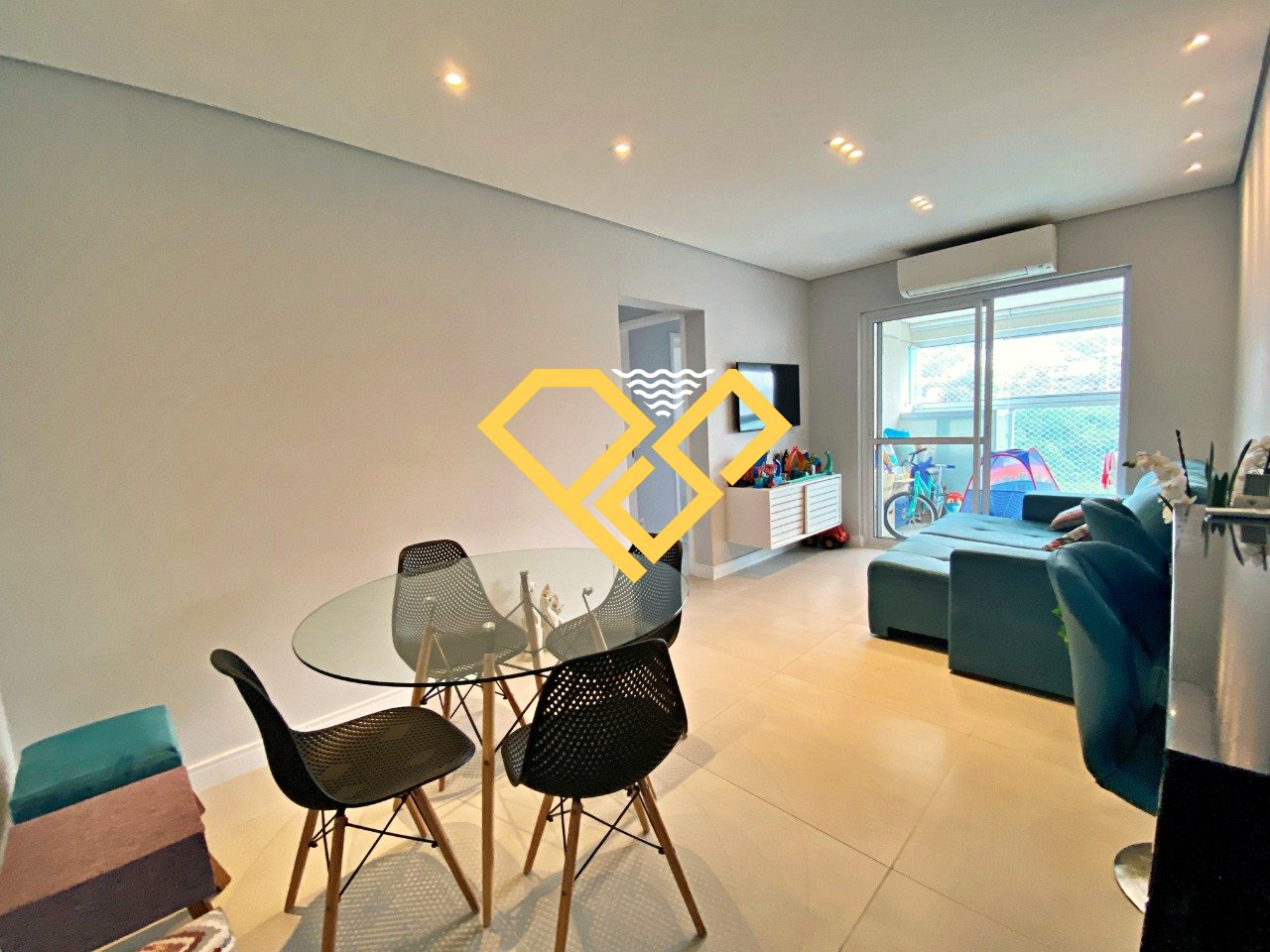 Apartamento para aluguel no José Menino: Sala