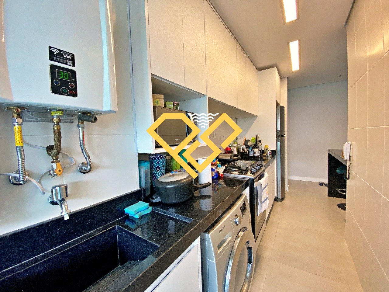 Apartamento para aluguel no José Menino: Cozinha