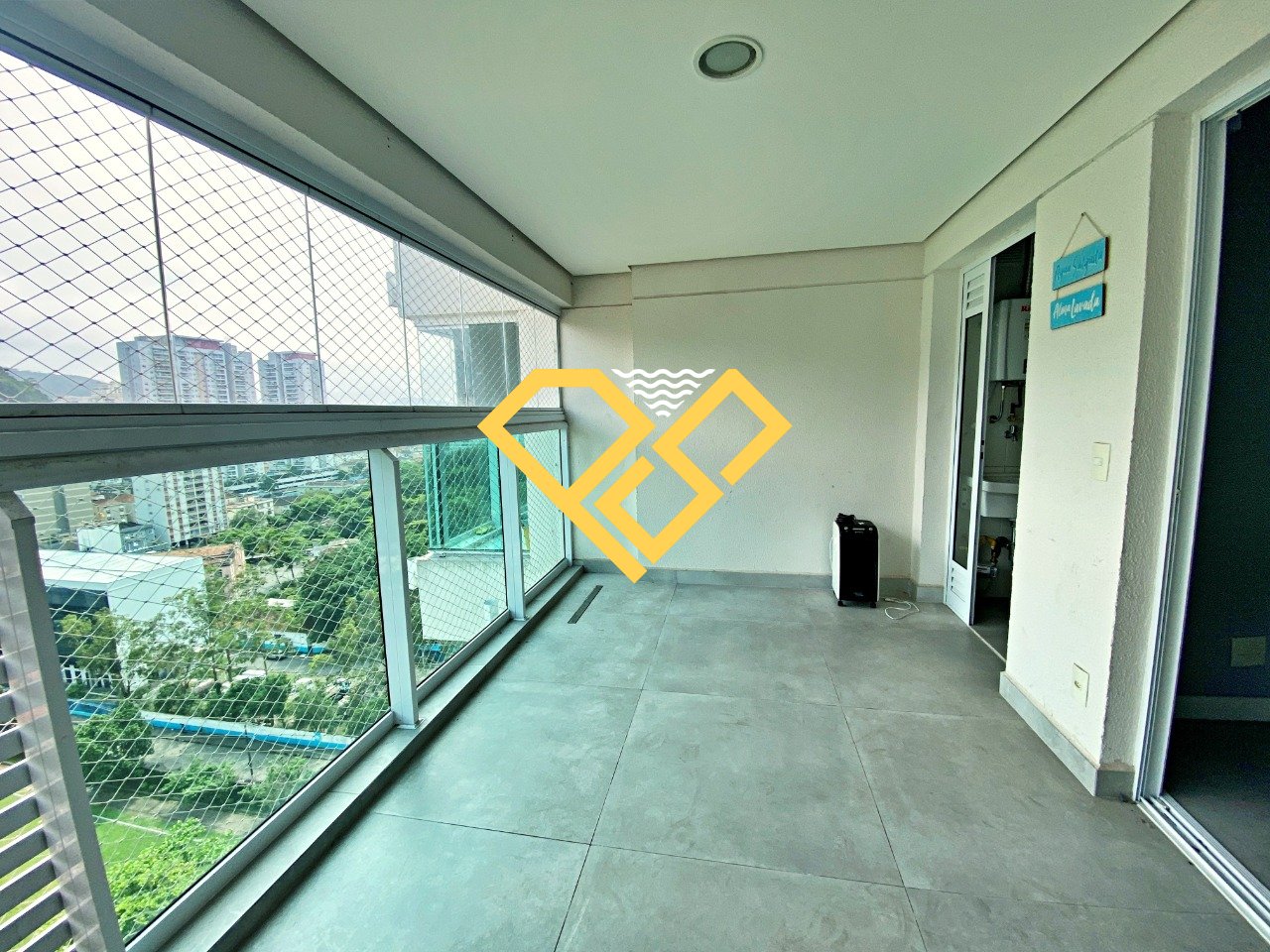 Apartamento para aluguel no José Menino: Varanda