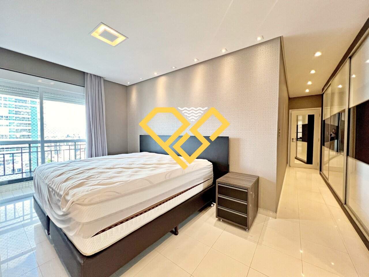 Apartamento para aluguel no Gonzaga: Dormitório 3 - suíte