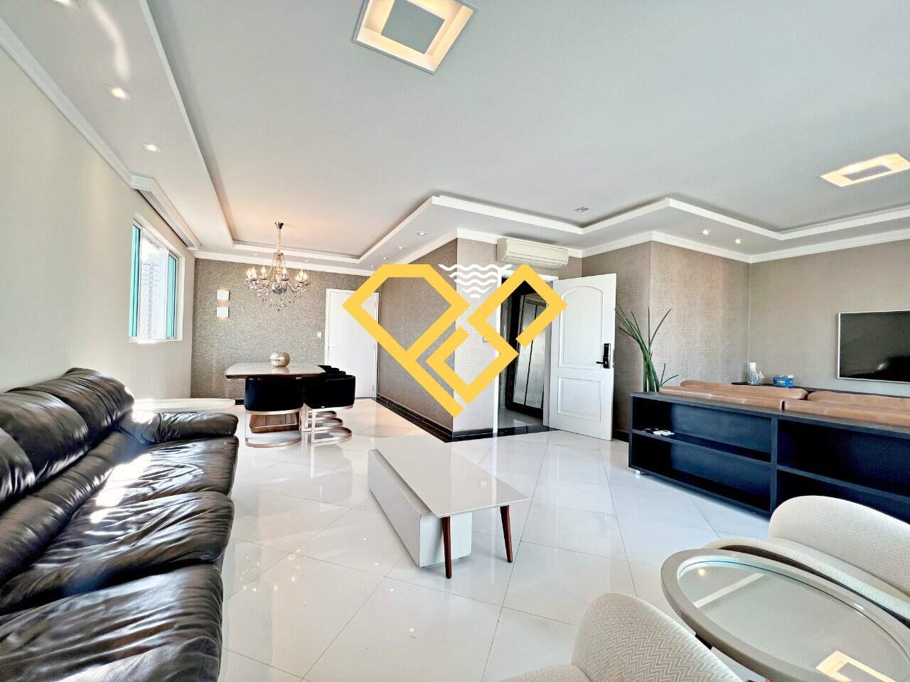 Apartamento para aluguel no Gonzaga: Sala