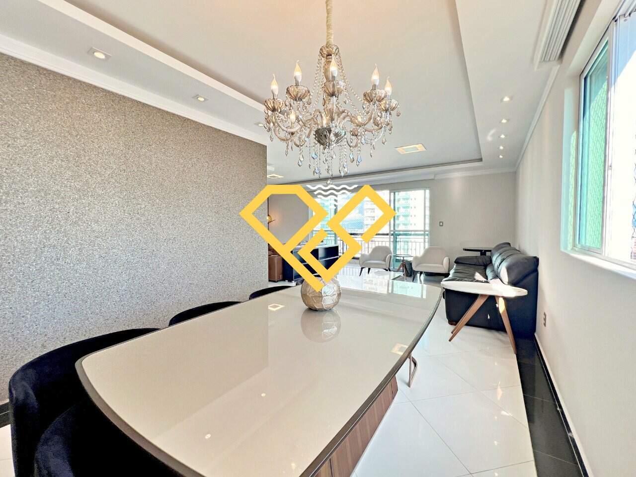 Apartamento para aluguel no Gonzaga: Sala de jantar