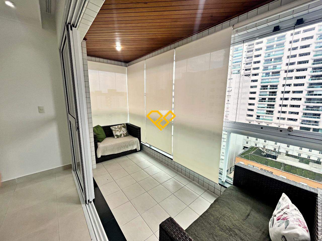 Apartamento para aluguel no Aparecida: Varanda