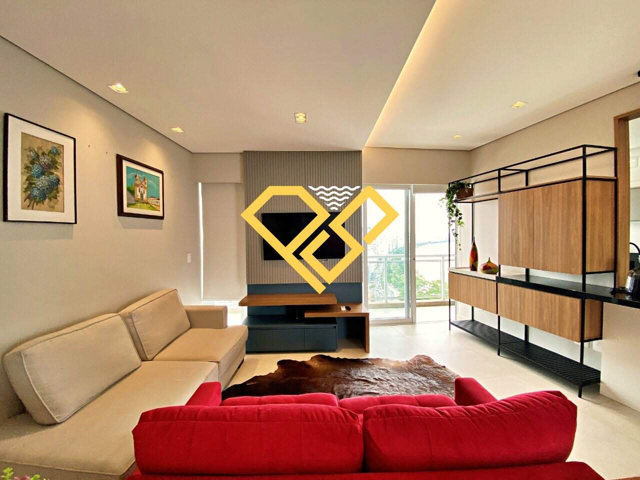 Apartamento para aluguel no Pompéia: Sala